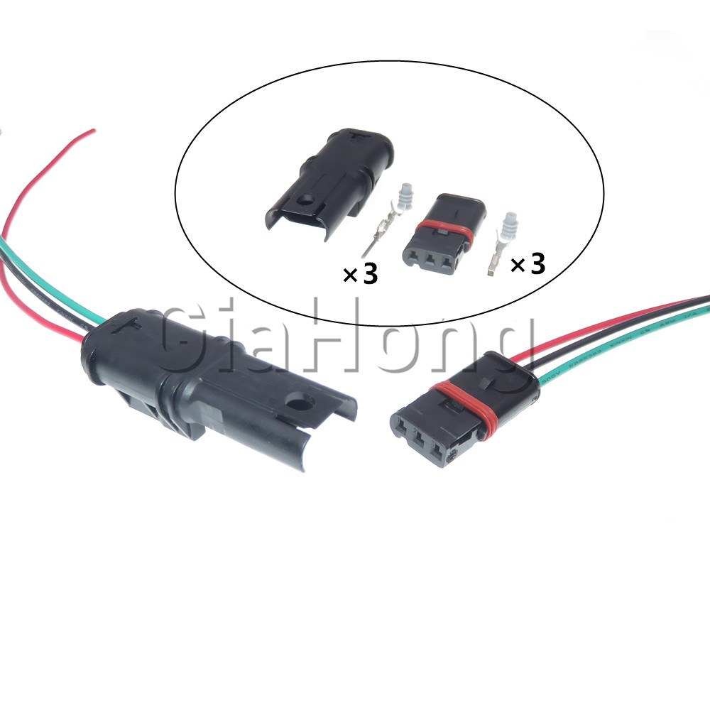 Cable Gland Waterproof - 1 ชุด 3 ทาง AC Assembly