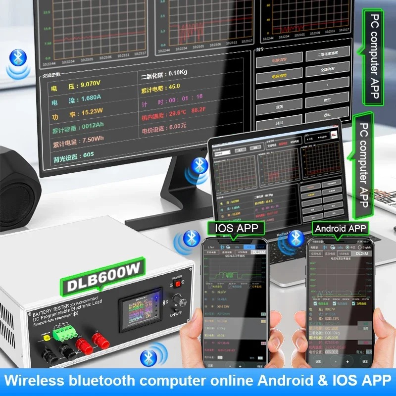 เครื่องทดสอบแบตเตอรี่ลิเธียม D - Battery Monitor Coulometer บทวิจารณ์และราคา