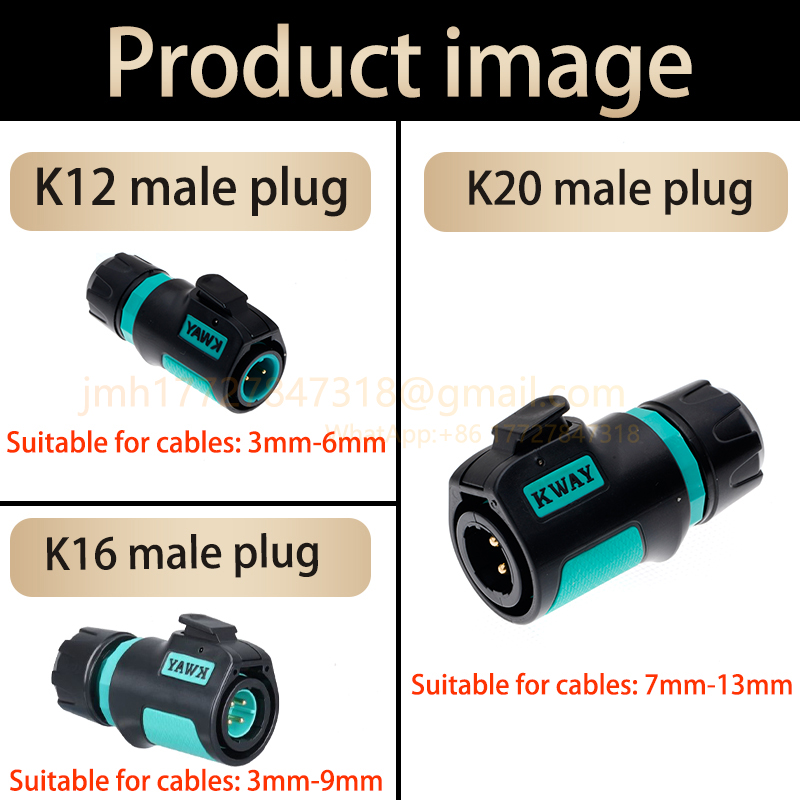 1 ชุดของ KWAY-K12 K16 K20 ขั้ว - Cable Gland Waterproof บทวิจารณ์และราคา