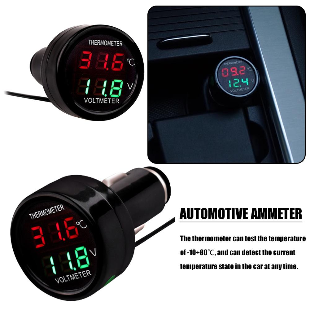 โวลต์มิเตอร์ดิจิตอล 12V 24V สำ - Battery Monitor Coulometer บทวิจารณ์และราคา