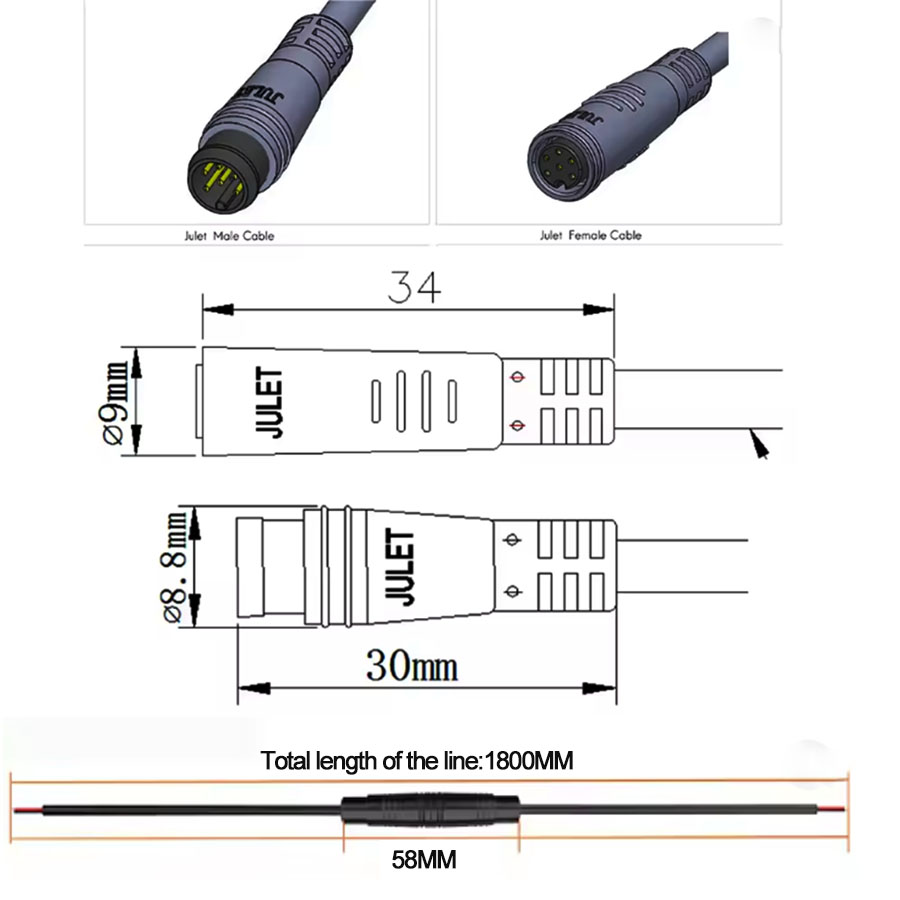 สายเคเบิลกันน้ำ Julet สายไฟฟ้า - Cable Gland Waterproof บทวิจารณ์และราคา