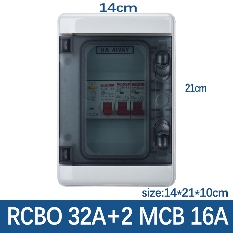 กลางแจ้งครัวเรือนสวิตช์ MCB กั - Cable Gland Waterproof บทวิจารณ์และราคา