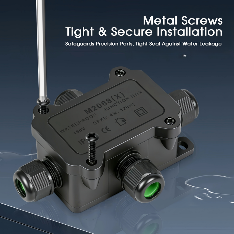 กล่องต่อสายไฟกันน้ำ IP68 PA66  - Cable Gland Waterproof บทวิจารณ์และราคา