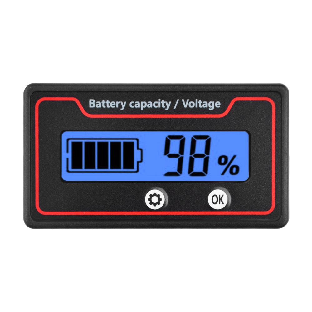 รถแบตเตอรี่ตัวบ่งชี้ระดับ 12V  - Battery Monitor Coulometer บทวิจารณ์และราคา
