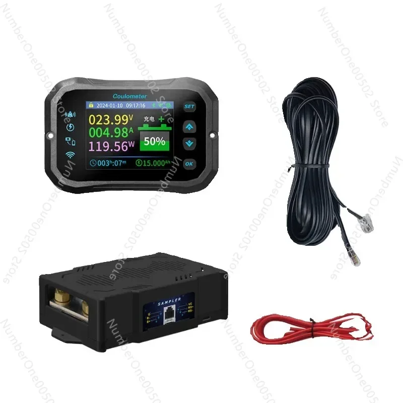 เครื่องวัดคูลอมิเตอร์รุ่น KM-F - Battery Monitor Coulometer บทวิจารณ์และราคา