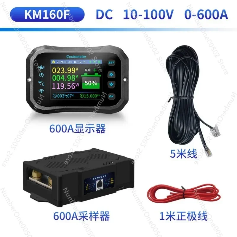 เครื่องวัดคูลอมิเตอร์รุ่น KM-F - Battery Monitor Coulometer บทวิจารณ์และราคา