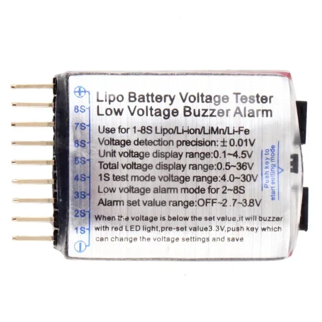 1/2/5PCS RC จอแสดงผลแรงดันไฟฟ้ - Battery Monitor Coulometer บทวิจารณ์และราคา