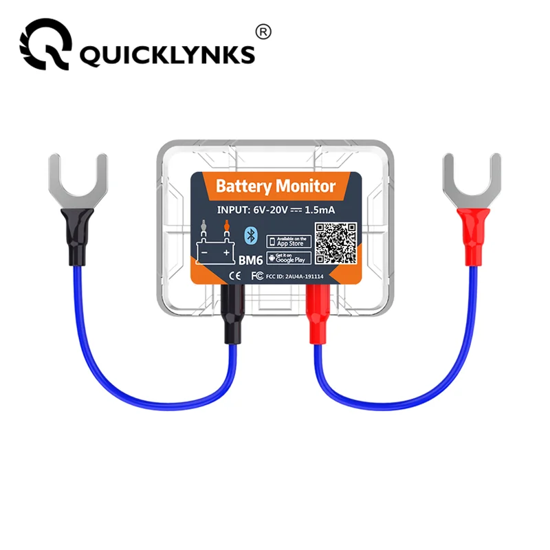 QUICKLYNKS BM6 12V แบตเตอรี่ไร - Battery Monitor Coulometer บทวิจารณ์และราคา